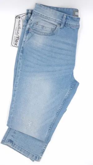 Cultura Men's Stonewashed Skinny Fit Stretch Denim - Boutique