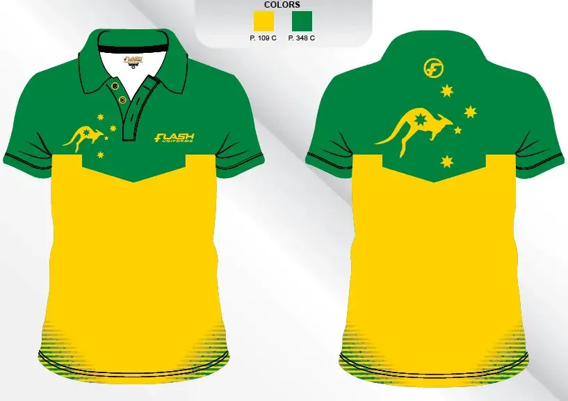 Custom Sublimated Polo Shirt Australia SP38