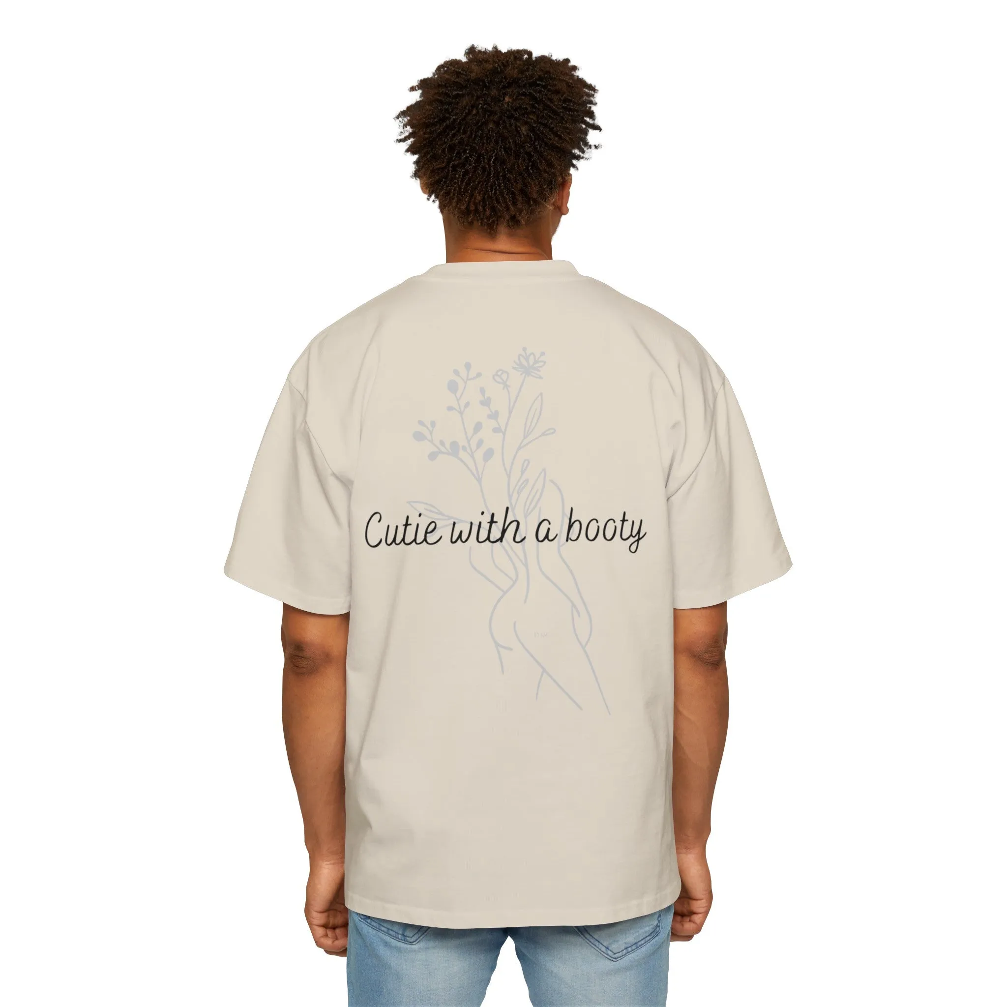 Cutie with a booty Heavy Oversized Tee