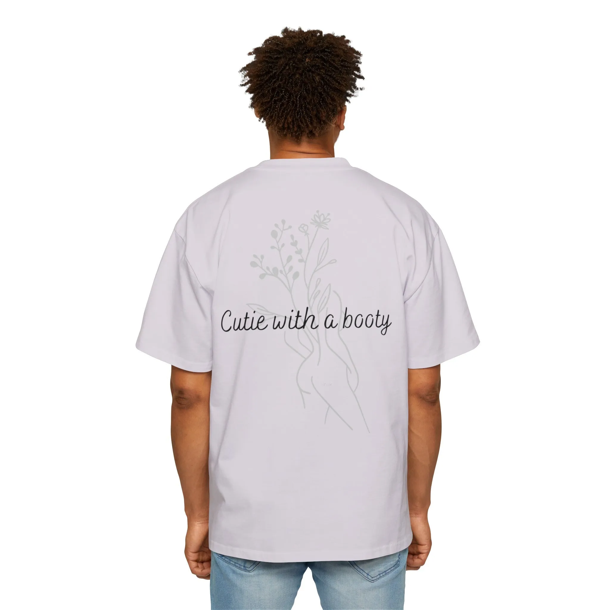 Cutie with a booty Heavy Oversized Tee