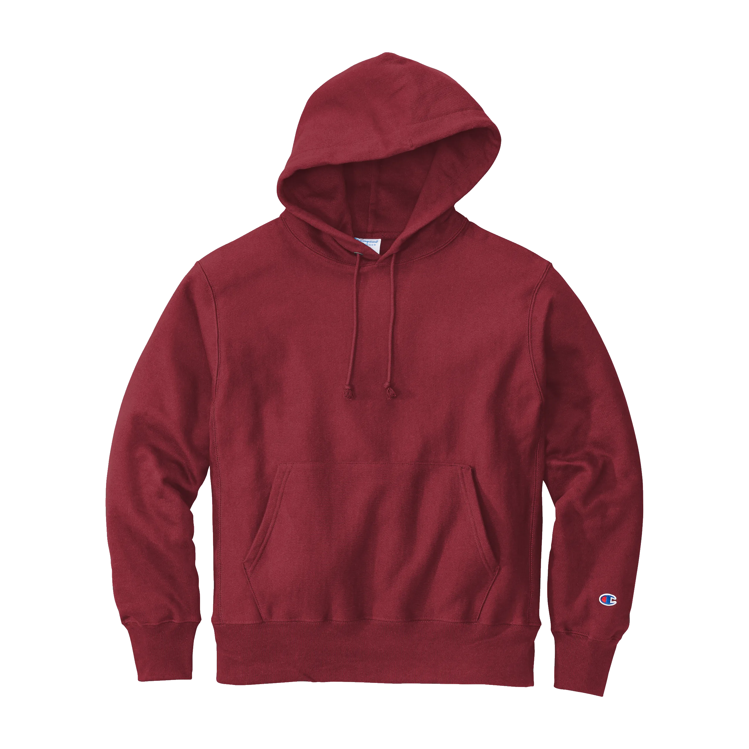 D2056 Reverse Weave Hooded Sweatshirt