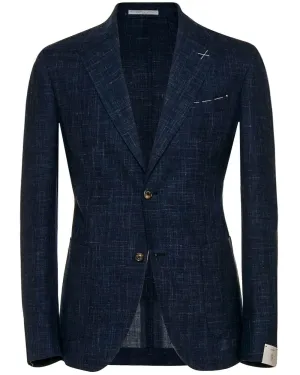 Dark Blue Melange Sportcoat