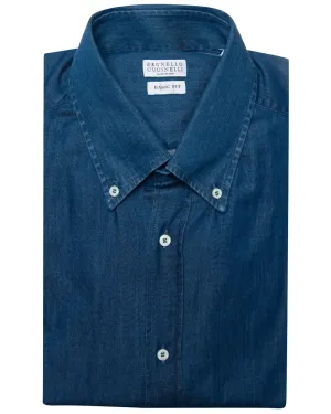 Dark Wash Denim Sportshirt