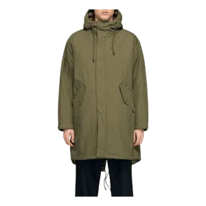 Dawn Lined Fishtail Parka Green