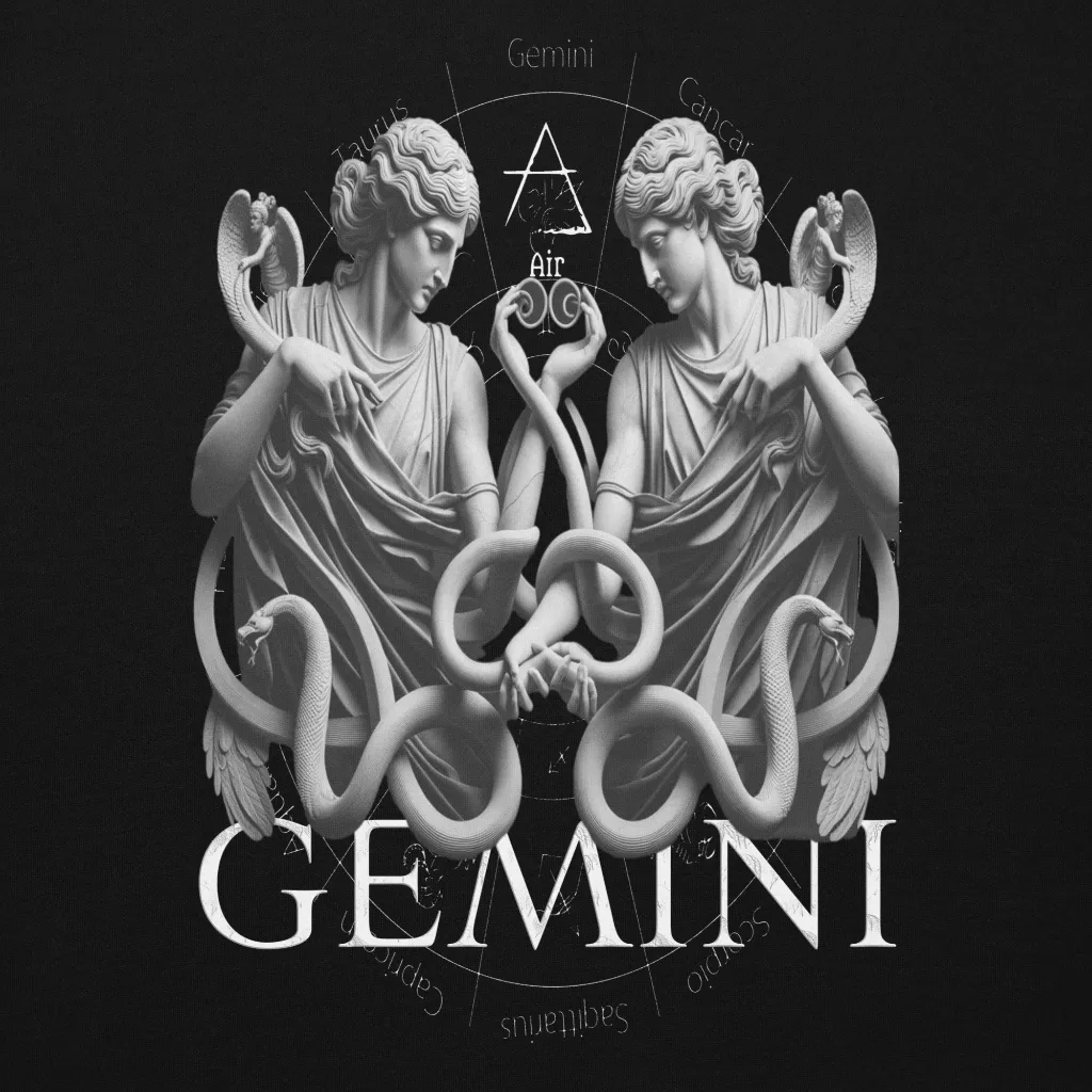 Deadpan Couture "Gemini" Unisex Hoodie