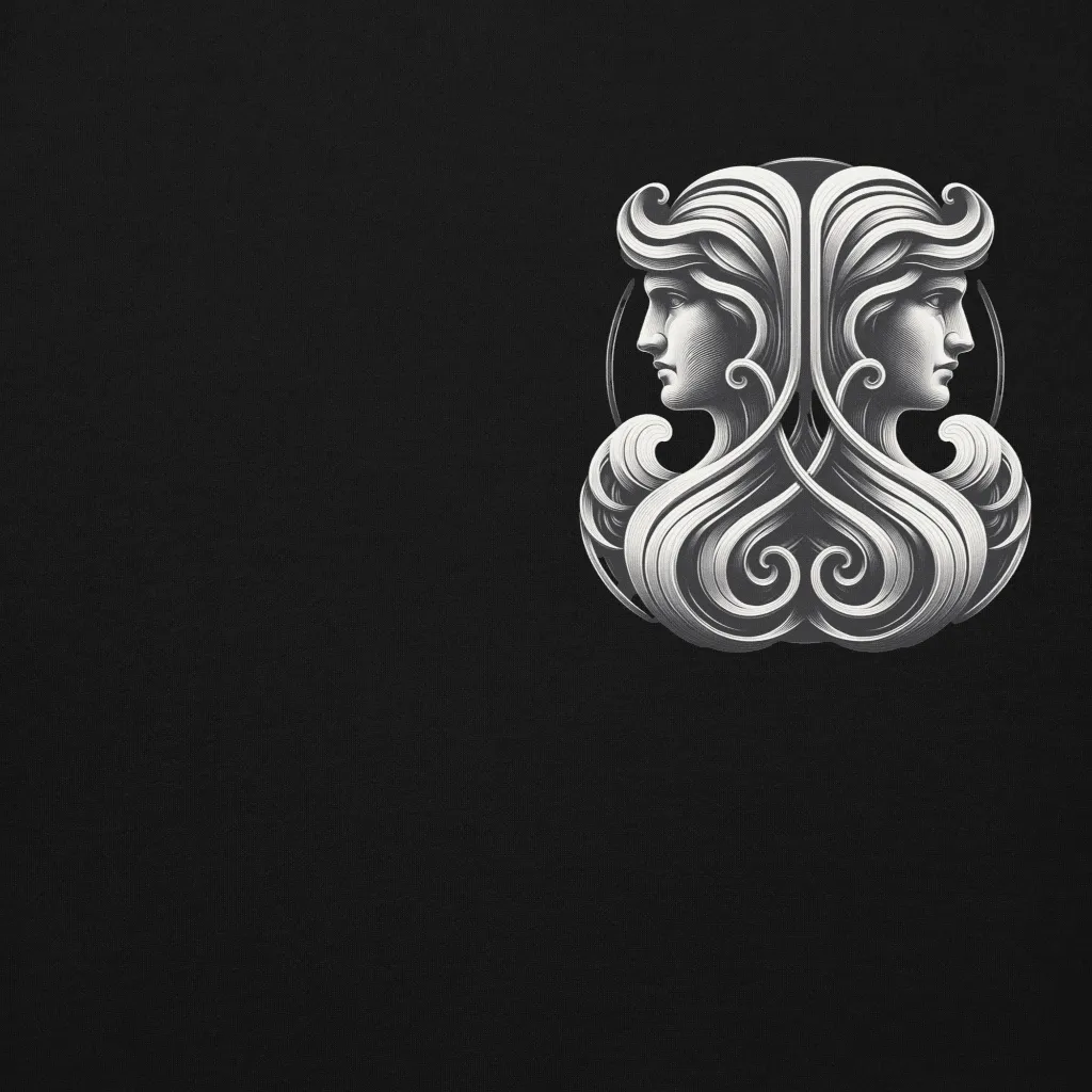 Deadpan Couture "Gemini" Unisex Hoodie