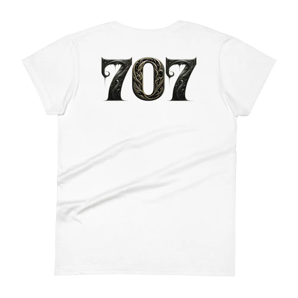 Deadpan Couture Women's "Fairfield 707" Skull Tee
