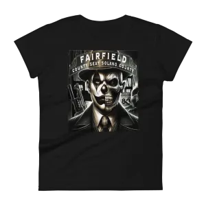 Deadpan Couture Women's "Fairfield 707" Skull Tee