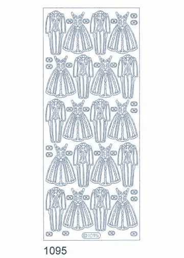 Deco Stickers - Tux & Gown