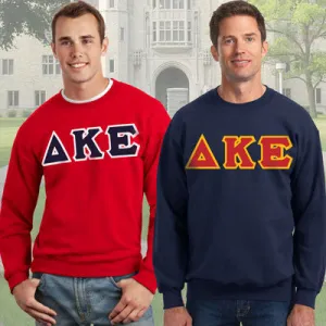 Delta Kappa Epsilon 9oz. Crewneck Sweatshirt, 2-Pack Bundle Deal - G120 - TWILL