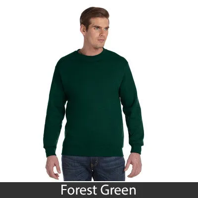 Delta Sigma Pi 9oz. Crewneck Sweatshirt, 2-Pack Bundle Deal - G120 - TWILL