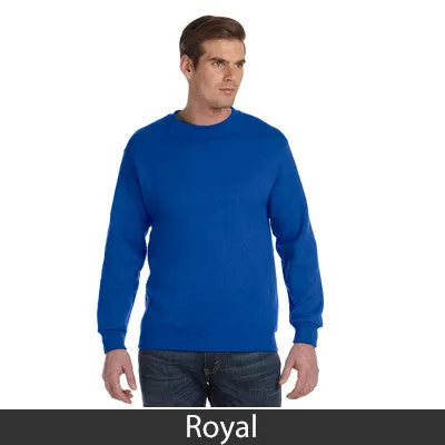 Delta Sigma Pi 9oz. Crewneck Sweatshirt, 2-Pack Bundle Deal - G120 - TWILL
