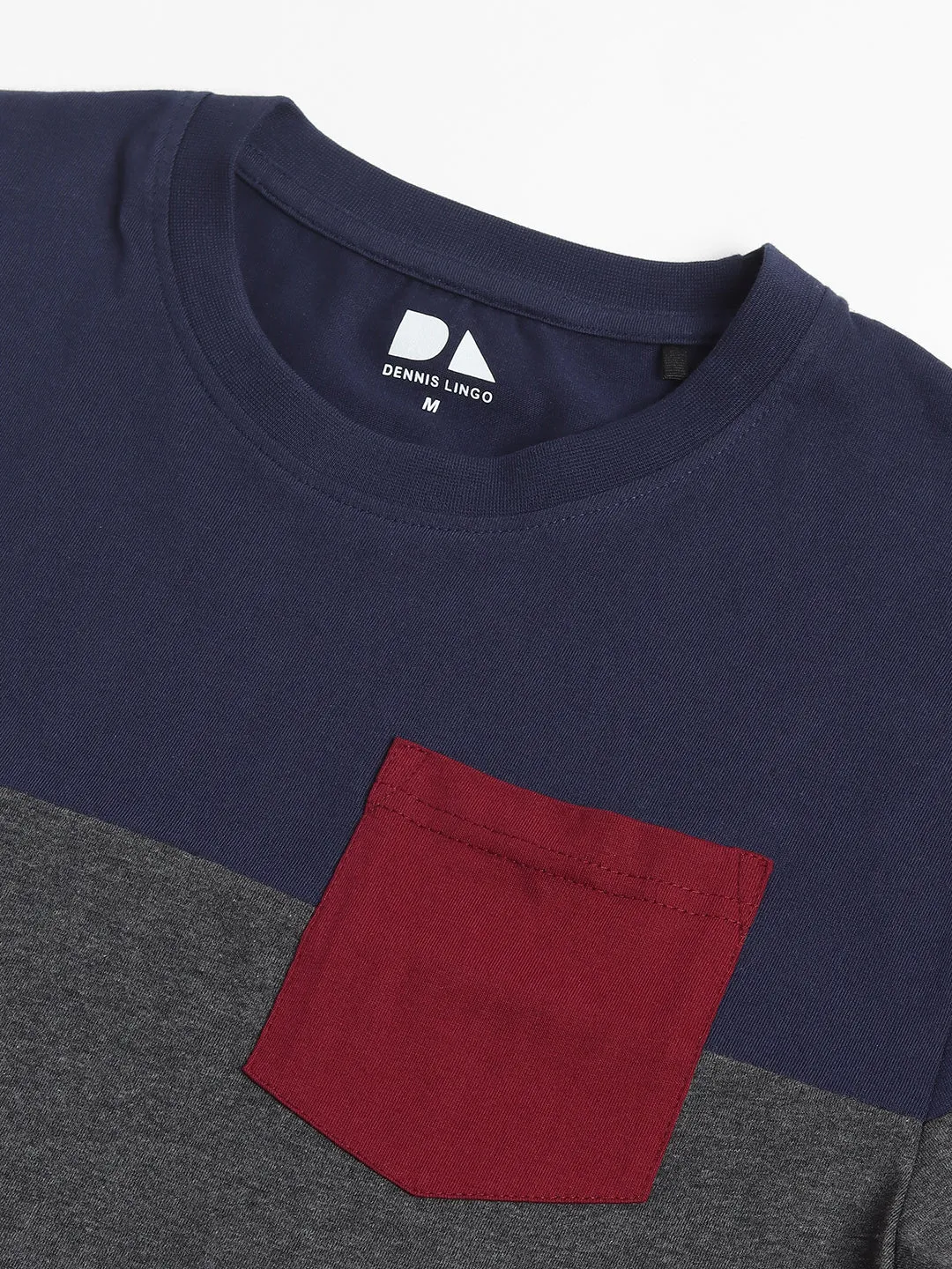 Dennis Lingo Colourblocked Slim Fit T-shirt