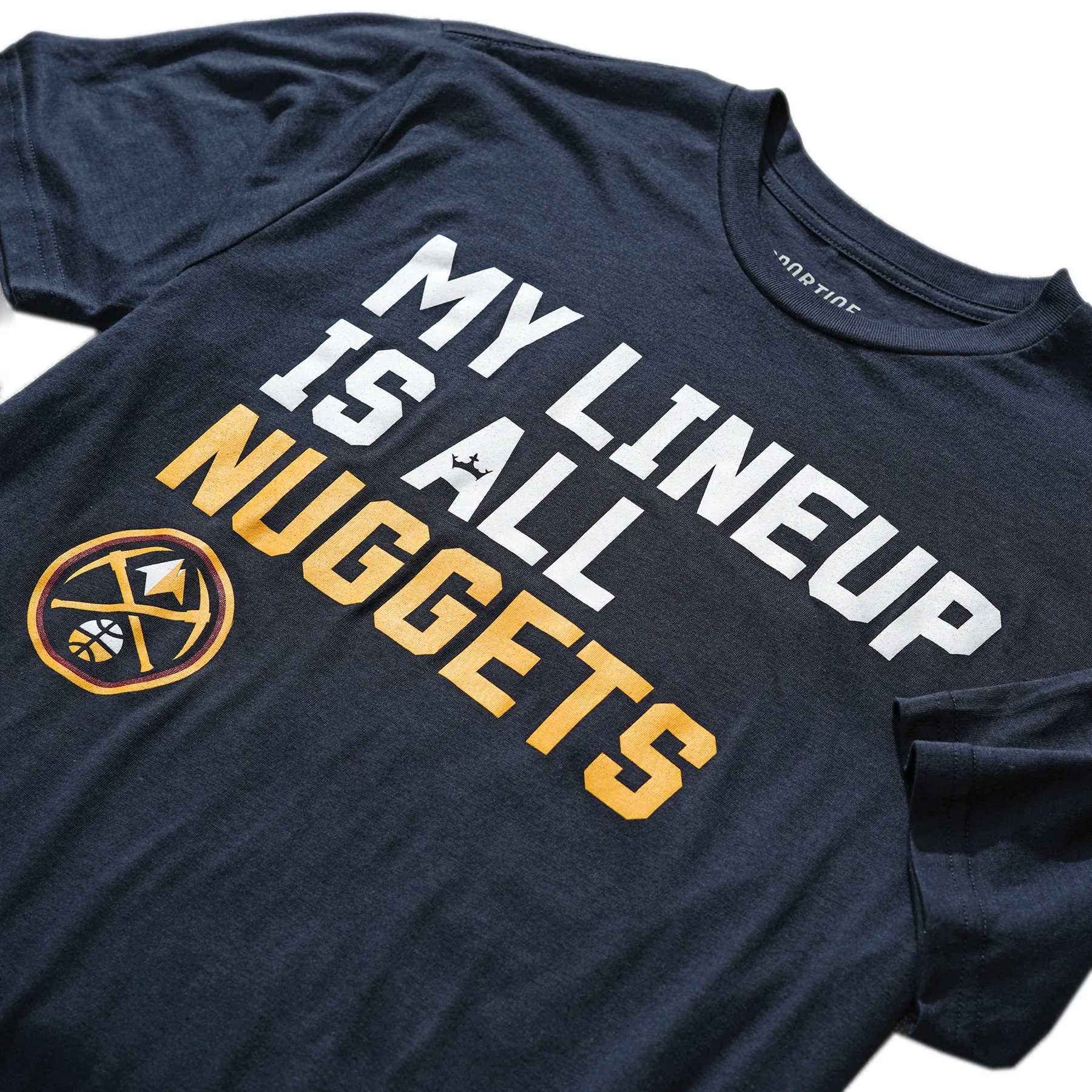 Denver Nuggets My Lineup Sportiqe Comfy T-Shirt