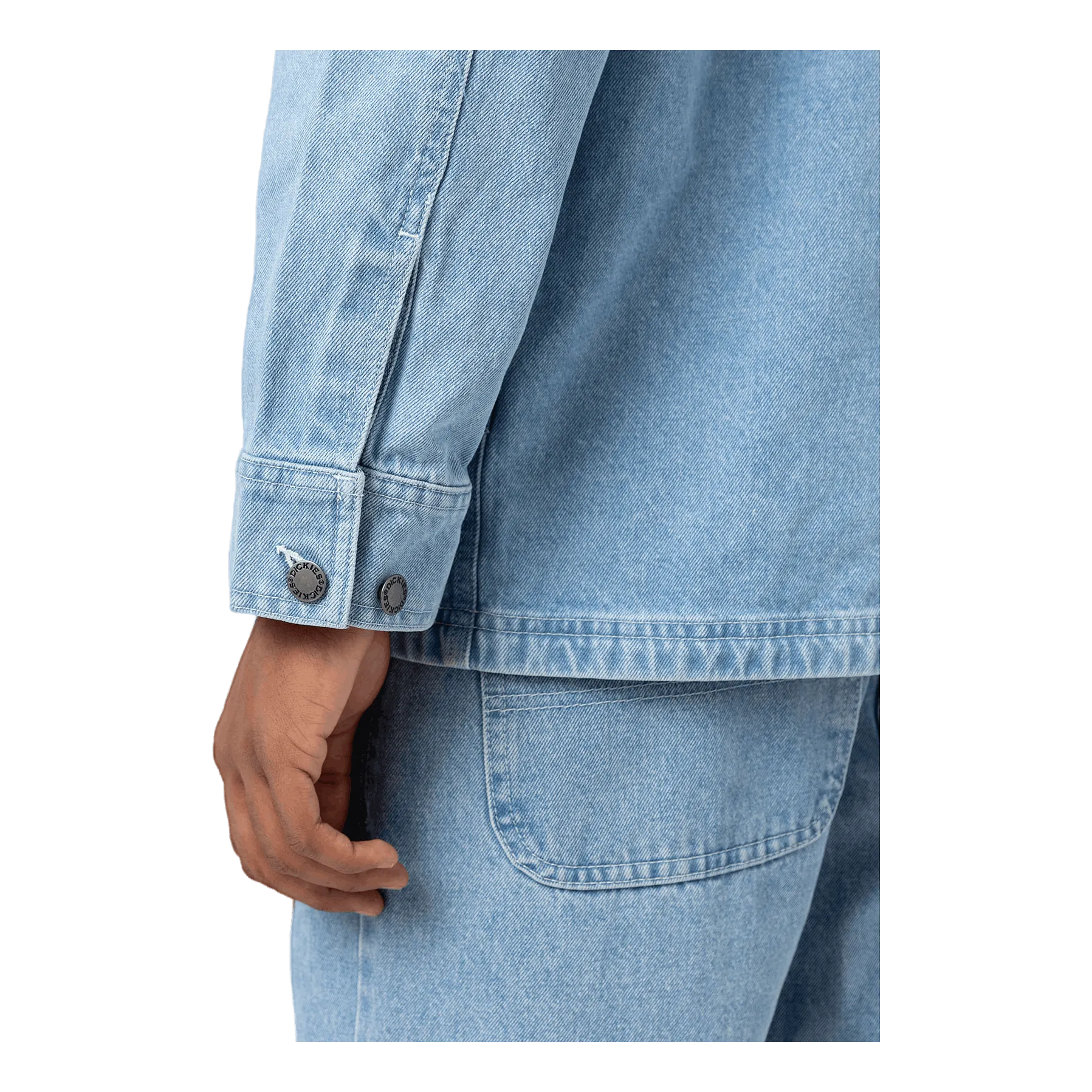 Dickies Denim Chore Coat Light Wash