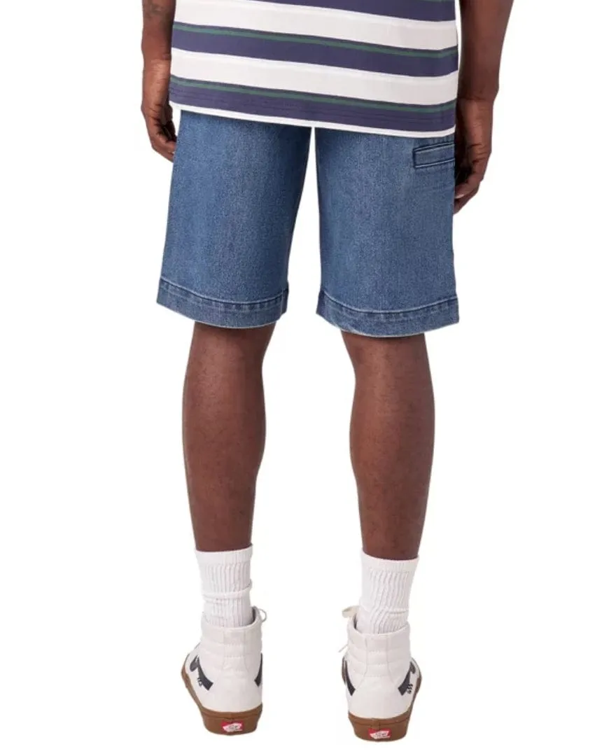 Dickies Guy Mariano Washed Denim Shorts - Light Blue