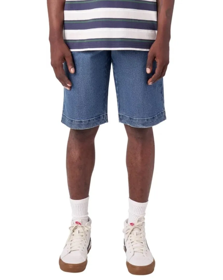Dickies Guy Mariano Washed Denim Shorts - Light Blue