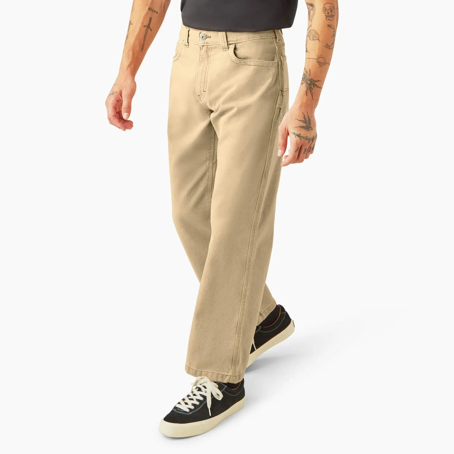 Dickies Skateboarding Relaxed Fit Utility Jeans - 'Khaki'