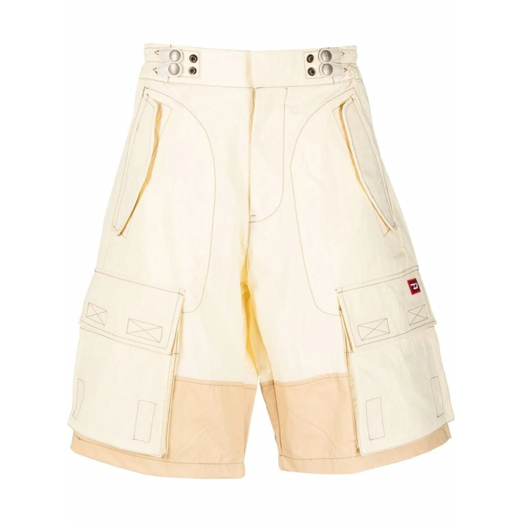 Diesel P-Glary-Short Mens Cargo Shorts Panelled Multi Pocket Summer Casual Pants