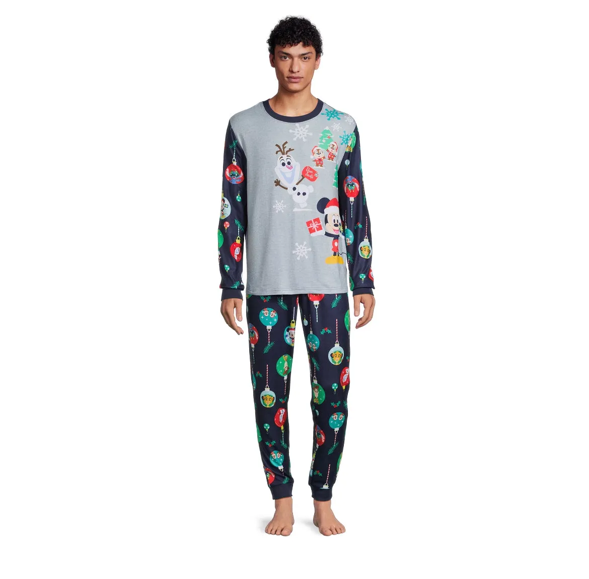 Disney’s 100th Anniversary Women's & Men's Matching Family Pajamas Set, 2-Piece