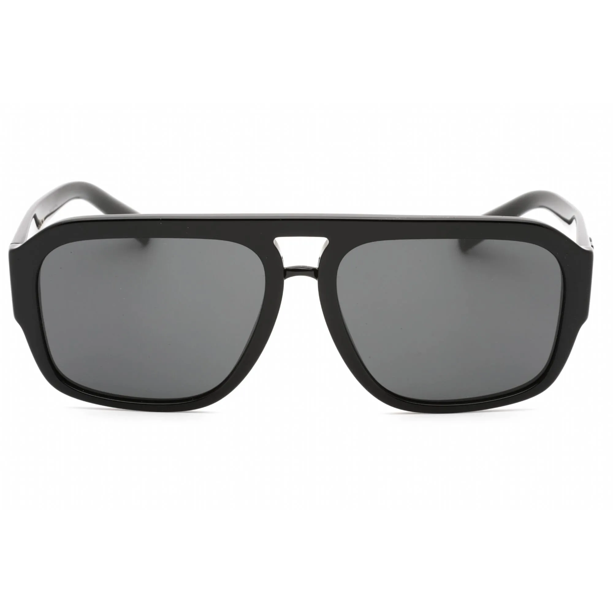 Dolce & Gabbana Men's Sunglasses - Black Frame Dark Grey Lens | 0DG4403 501/87