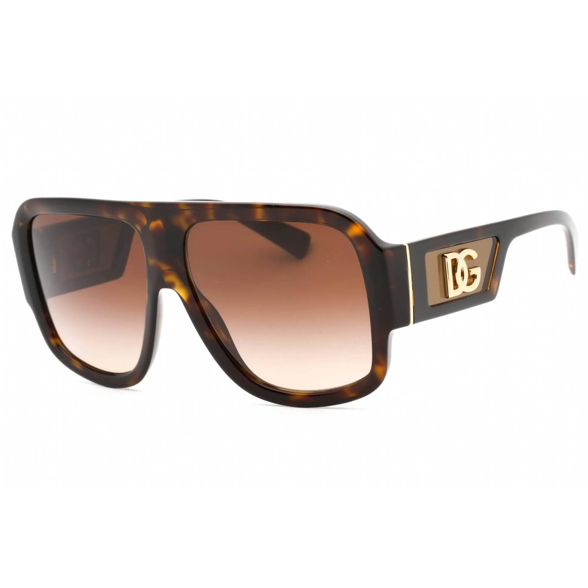 Dolce & Gabbana Men's Sunglasses - Dark Tortoise Oversized Frame | 0Dg4401 502/13