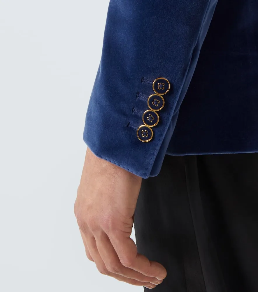 Dolce&Gabbana Cotton velvet blazer