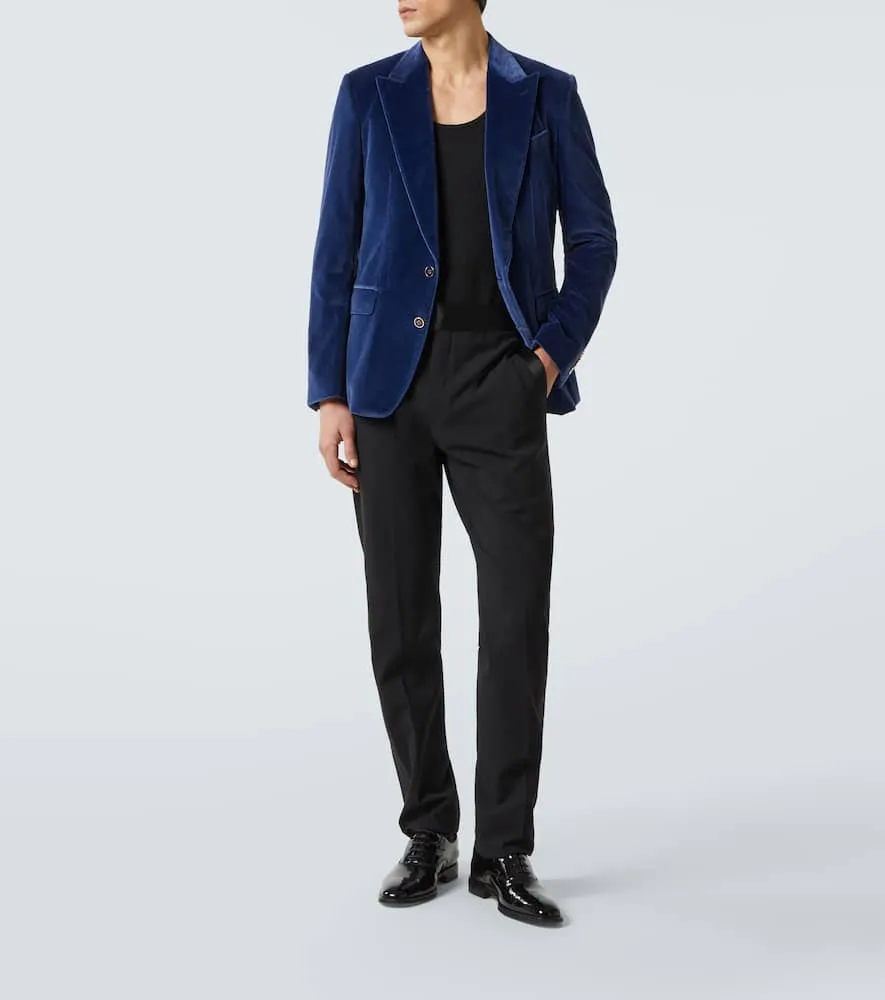 Dolce&Gabbana Cotton velvet blazer