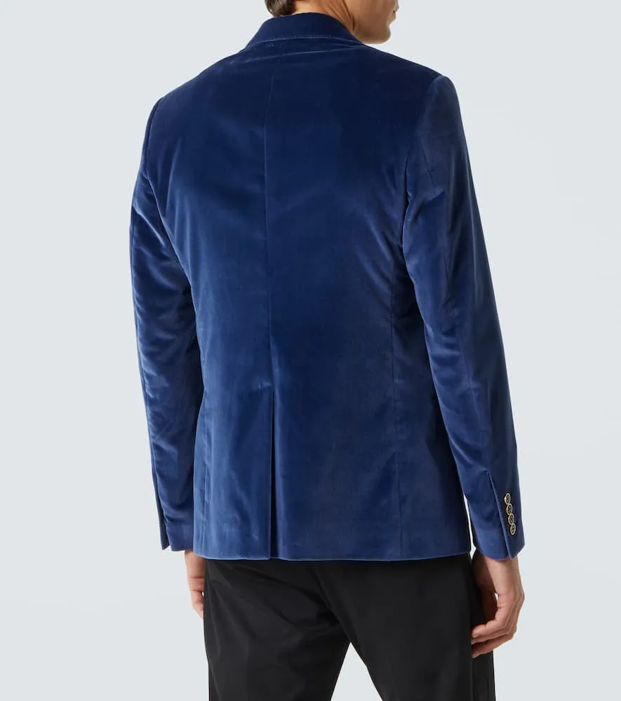 Dolce&Gabbana Cotton velvet blazer