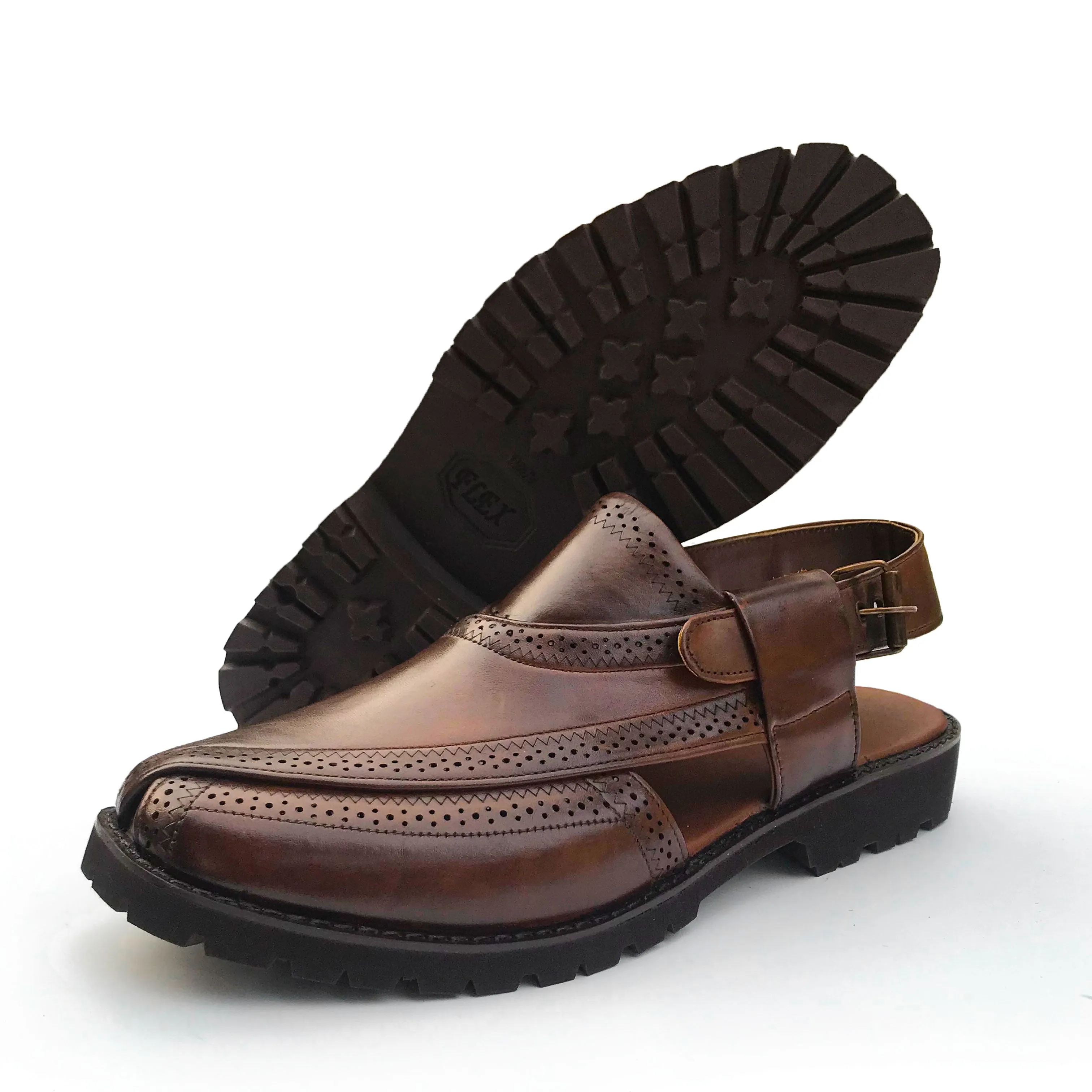 DOUBLE TONE MEN PESHAWARI CHAPPAL 781