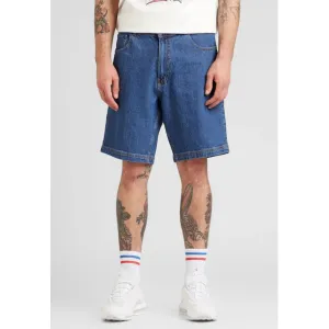DPMIAMI LOOSE SHORTS - Mid Blue Washed