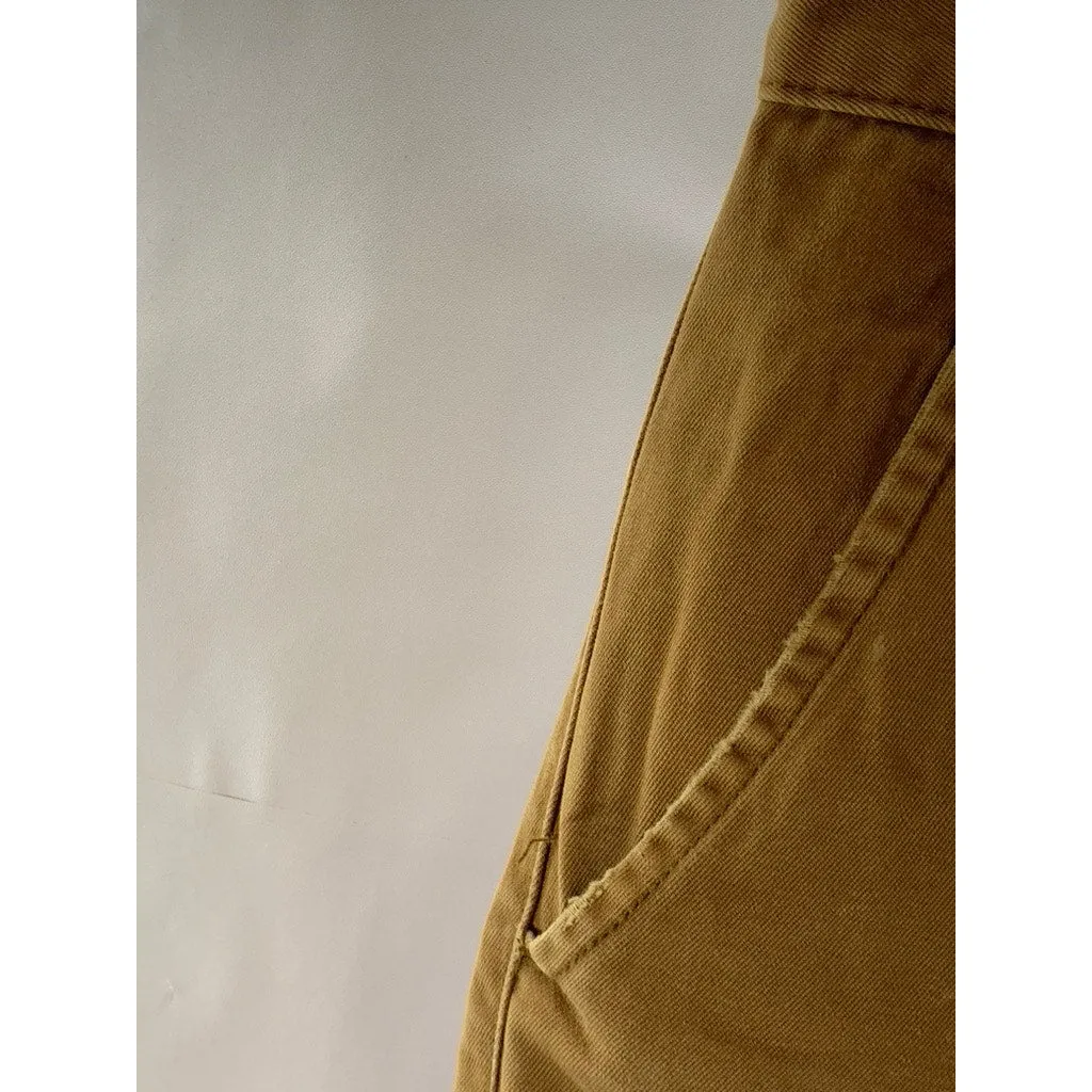 DR. DENIM JEANSMAKER Men's Tan Button-Fly Straight-Leg Four-Pocket Jeans SZ30X32