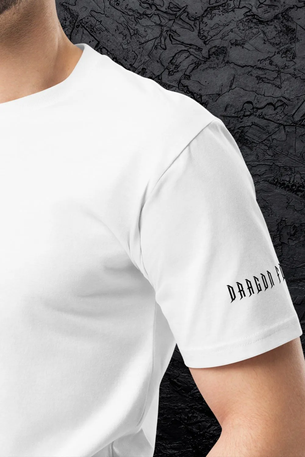 Drakonos - Men's White Premium T-shirt