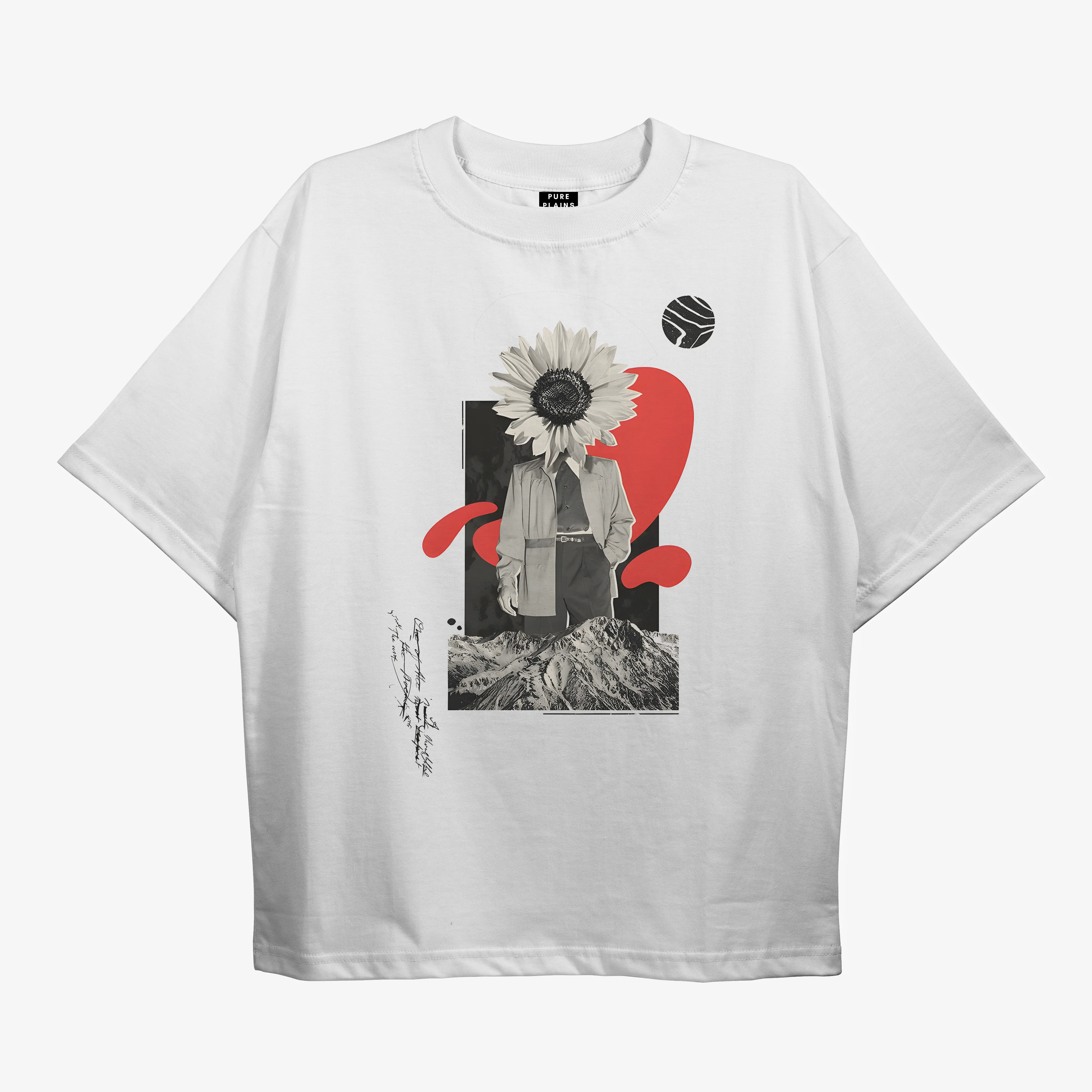 Dreamer Oversized White Tshirt