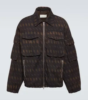 Dries Van Noten Vidway cotton-blend field jacket