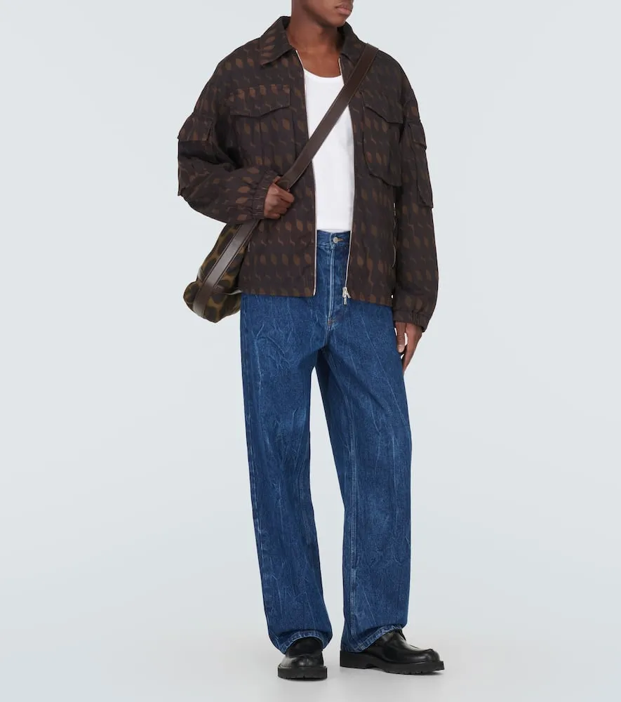 Dries Van Noten Vidway cotton-blend field jacket