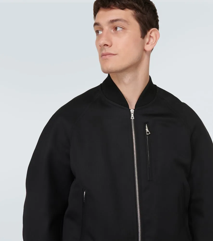 Dries Van Noten Zipped bomber jacket