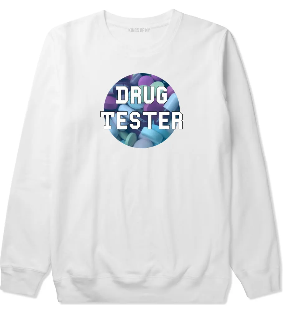 Drug Tester Pop Pills Boys Kids Crewneck Sweatshirt