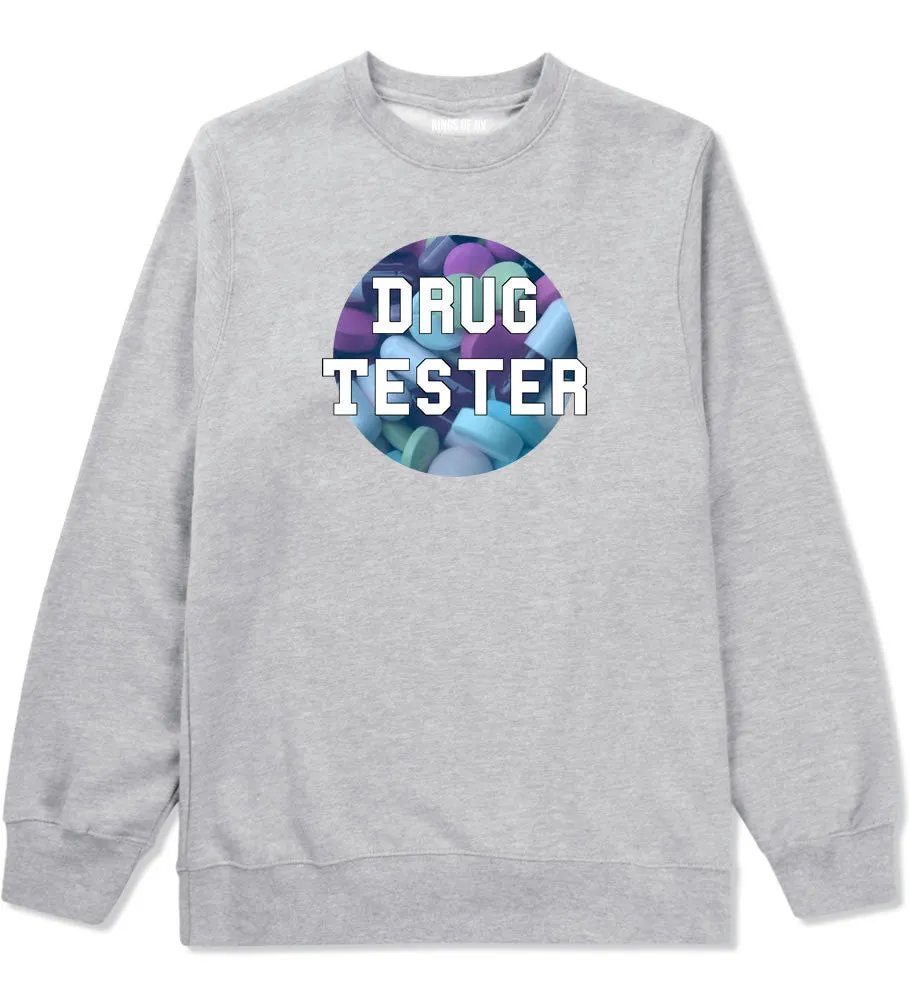 Drug Tester Pop Pills Boys Kids Crewneck Sweatshirt
