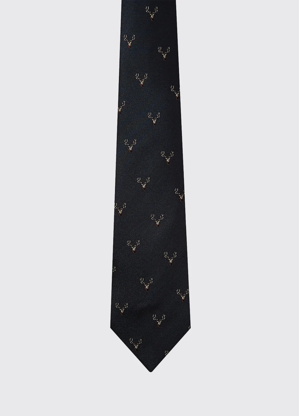 Dubarry Avalon Silk Wove Tie - Navy