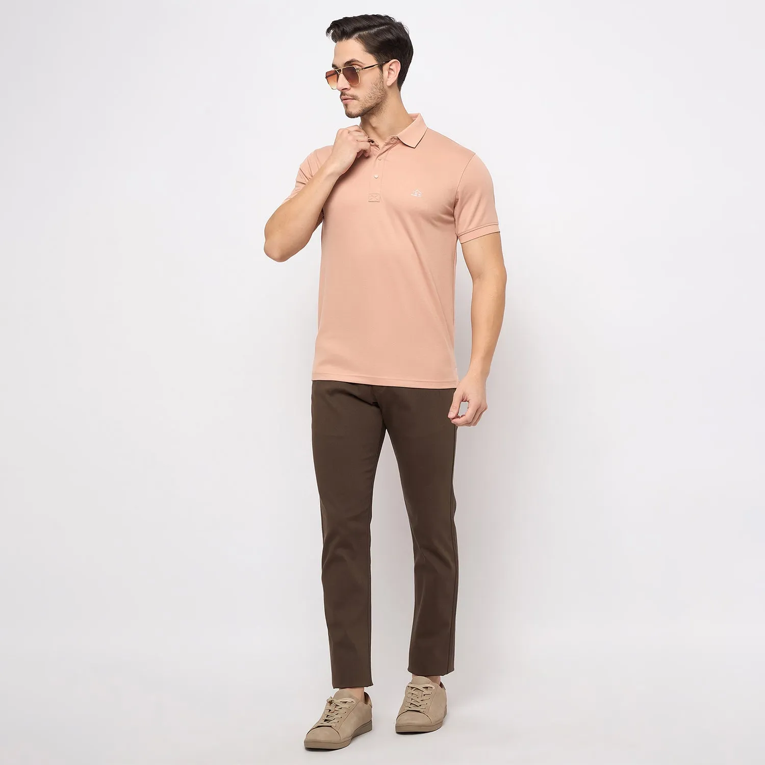 Duke Stardust Men Flatfront Narrowfit Chinos Trousers (SDT4596)