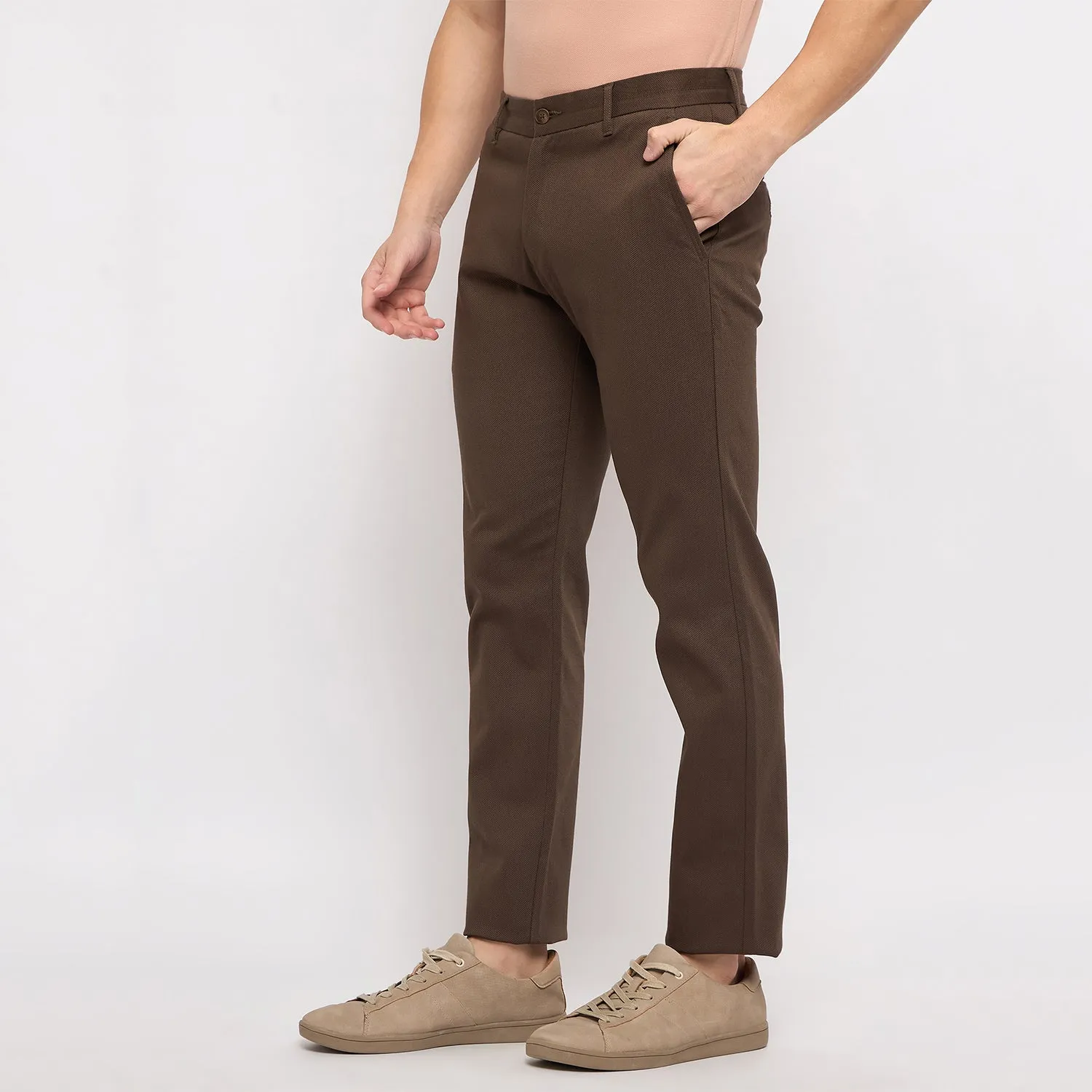 Duke Stardust Men Flatfront Narrowfit Chinos Trousers (SDT4596)