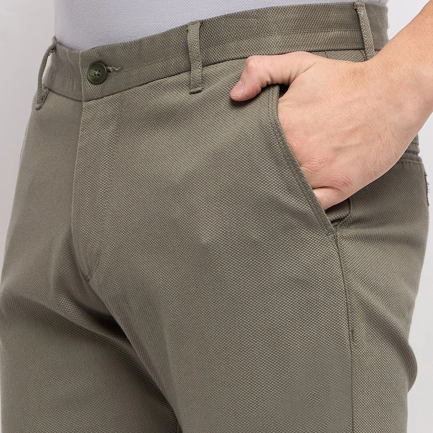 Duke Stardust Men Flatfront Narrowfit Chinos Trousers (SDT4596)