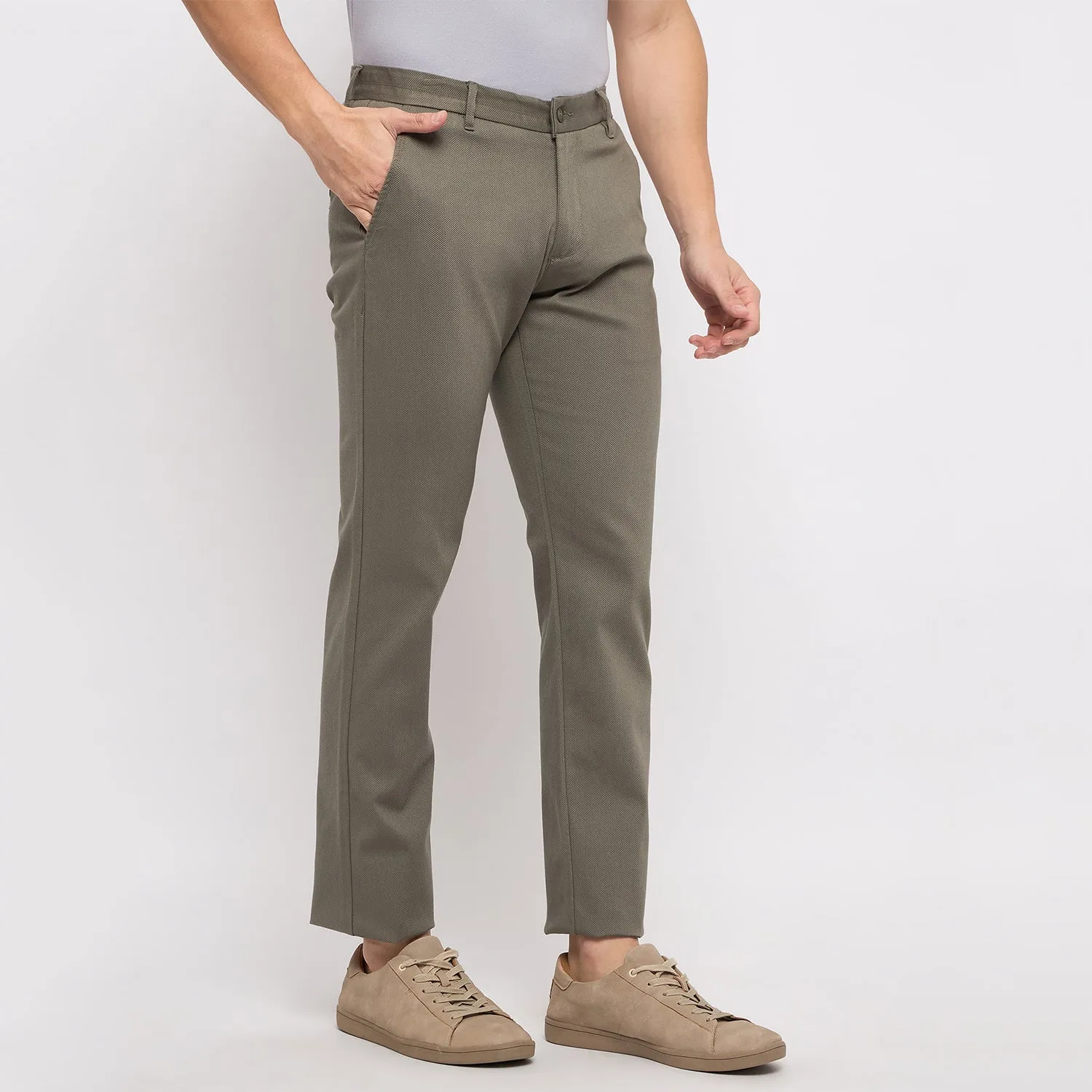 Duke Stardust Men Flatfront Narrowfit Chinos Trousers (SDT4596)