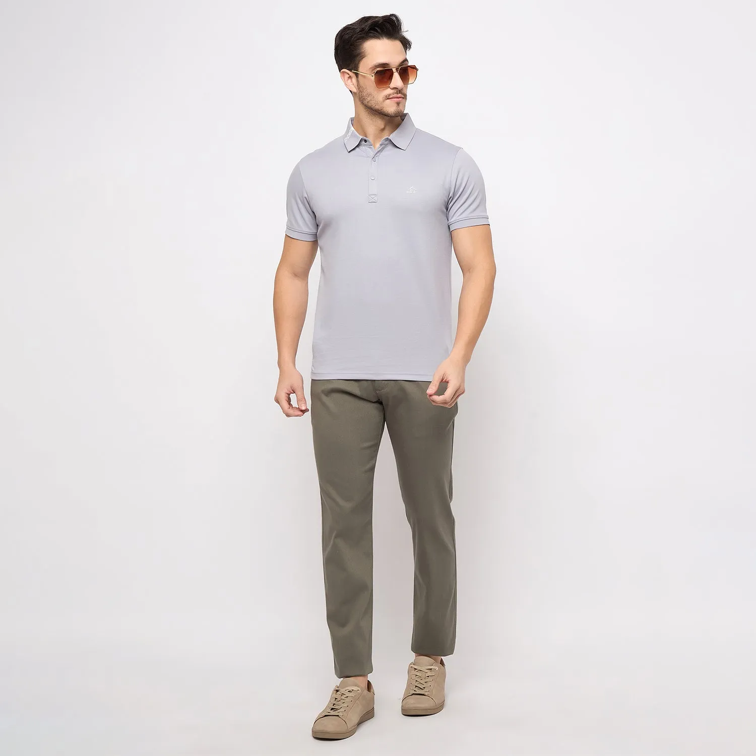 Duke Stardust Men Flatfront Narrowfit Chinos Trousers (SDT4596)