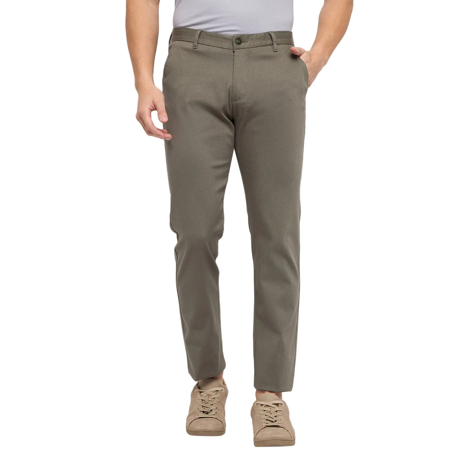 Duke Stardust Men Flatfront Narrowfit Chinos Trousers (SDT4596)