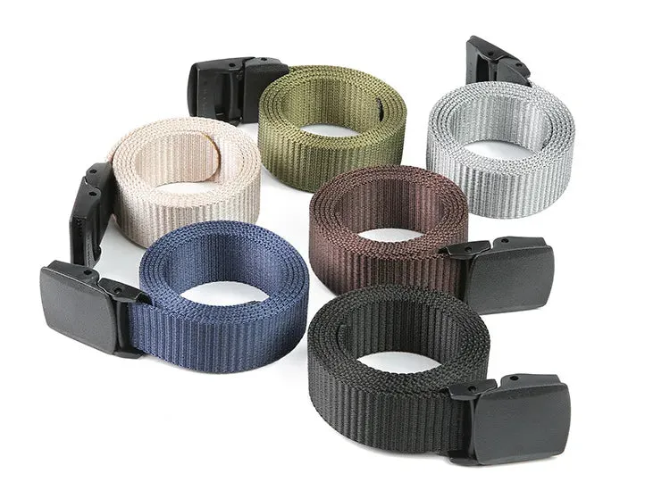 Elite Canvas Tactical Belt for Men