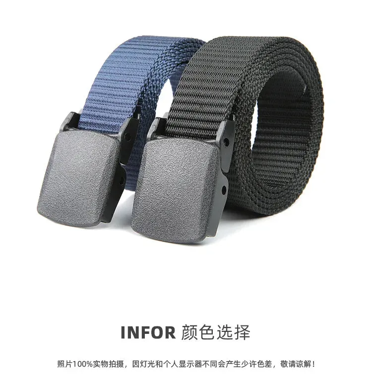 Elite Canvas Tactical Belt for Men