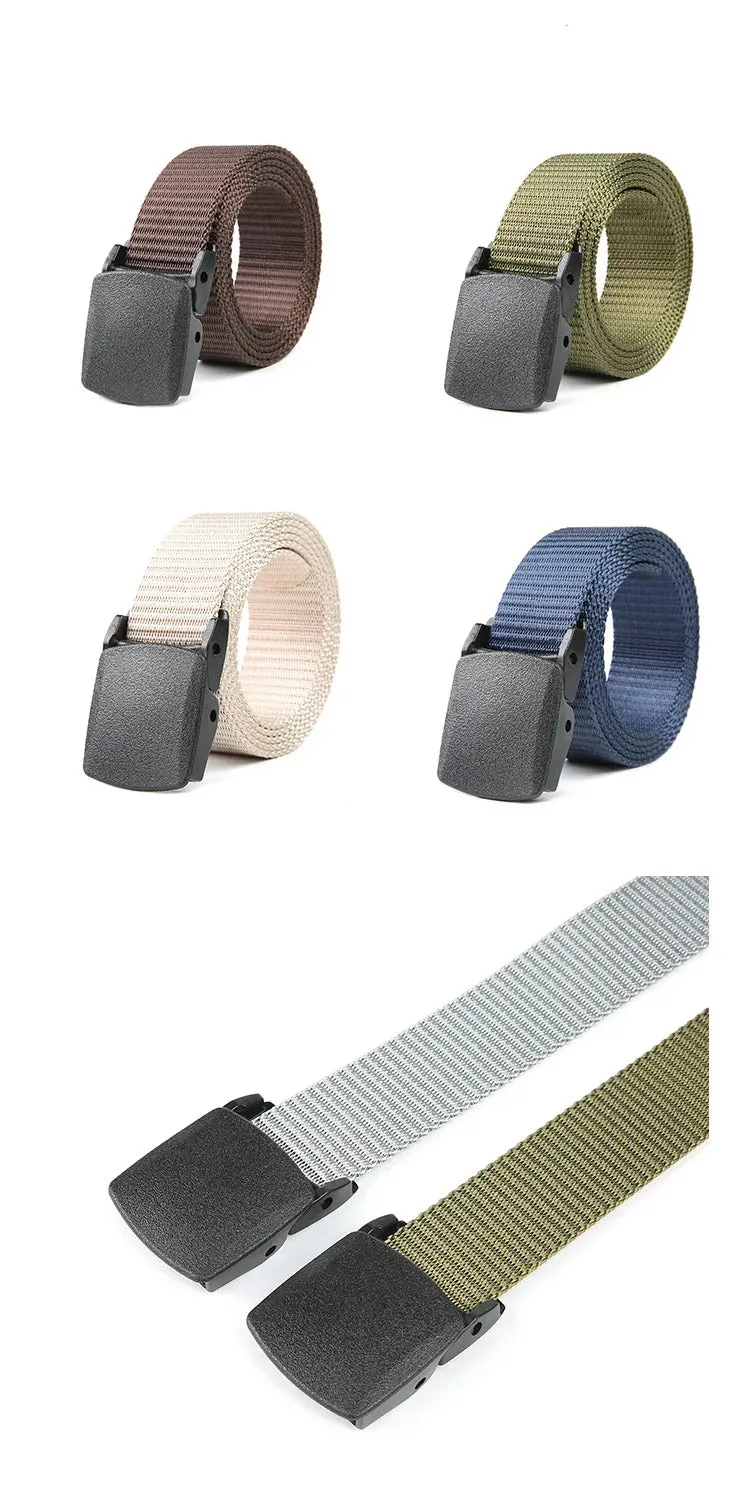 Elite Canvas Tactical Belt for Men