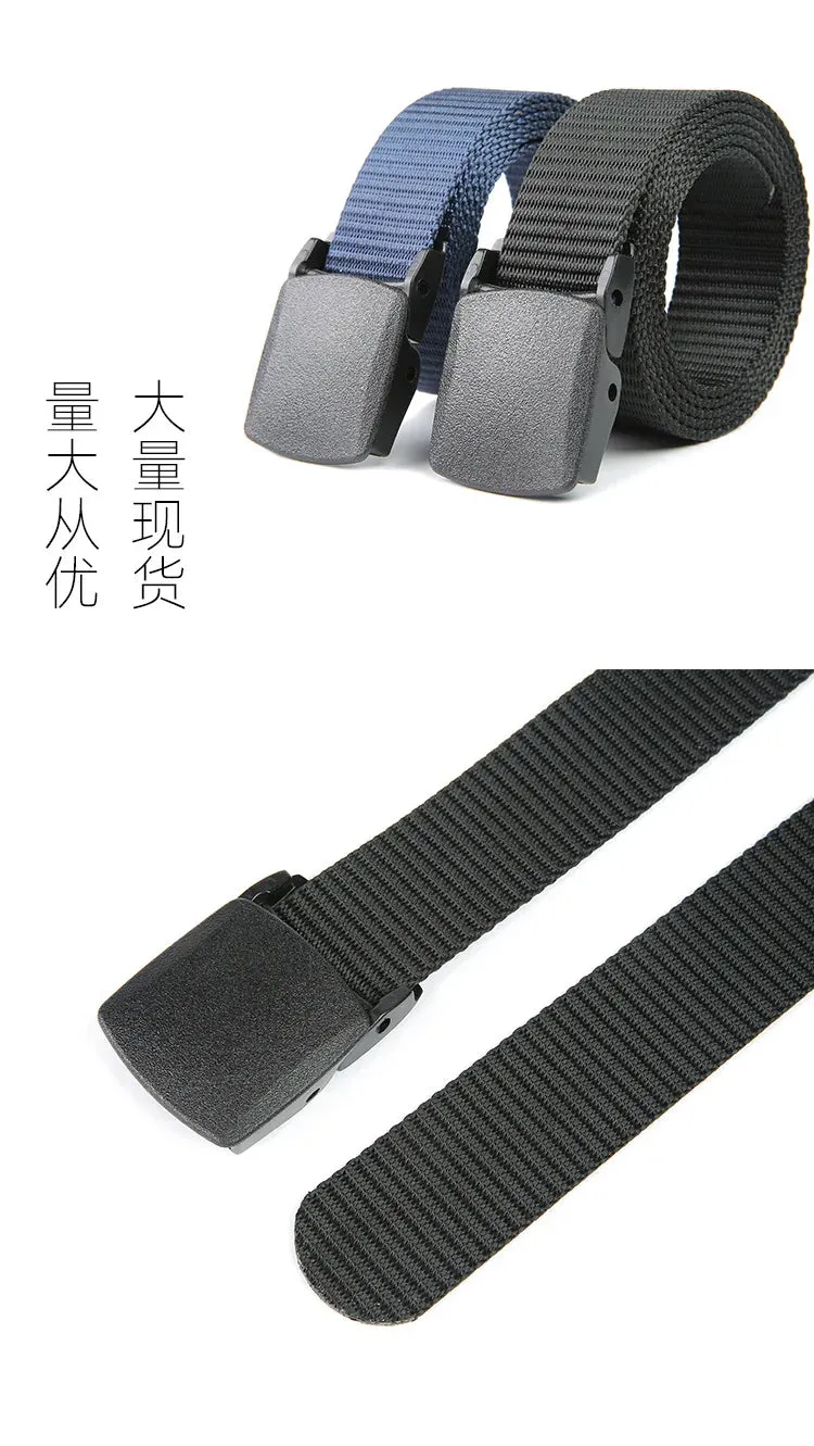 Elite Canvas Tactical Belt for Men